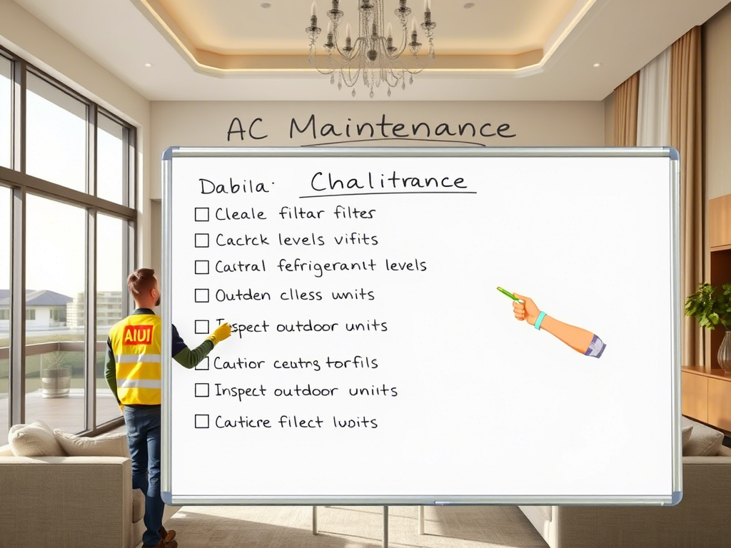 AC Maintenance Checklist for Your Dubai Villa Summer