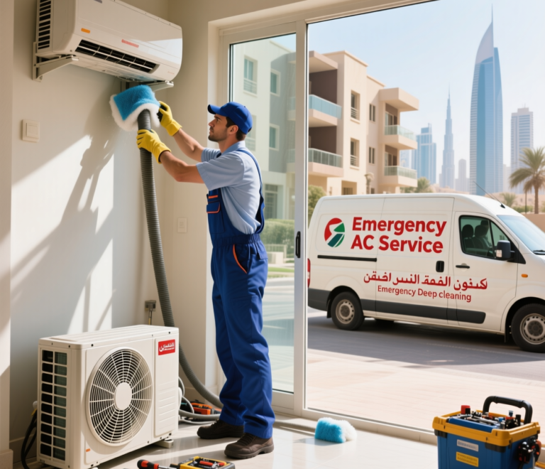 Emergency AC Deep Cleaning in Dubai