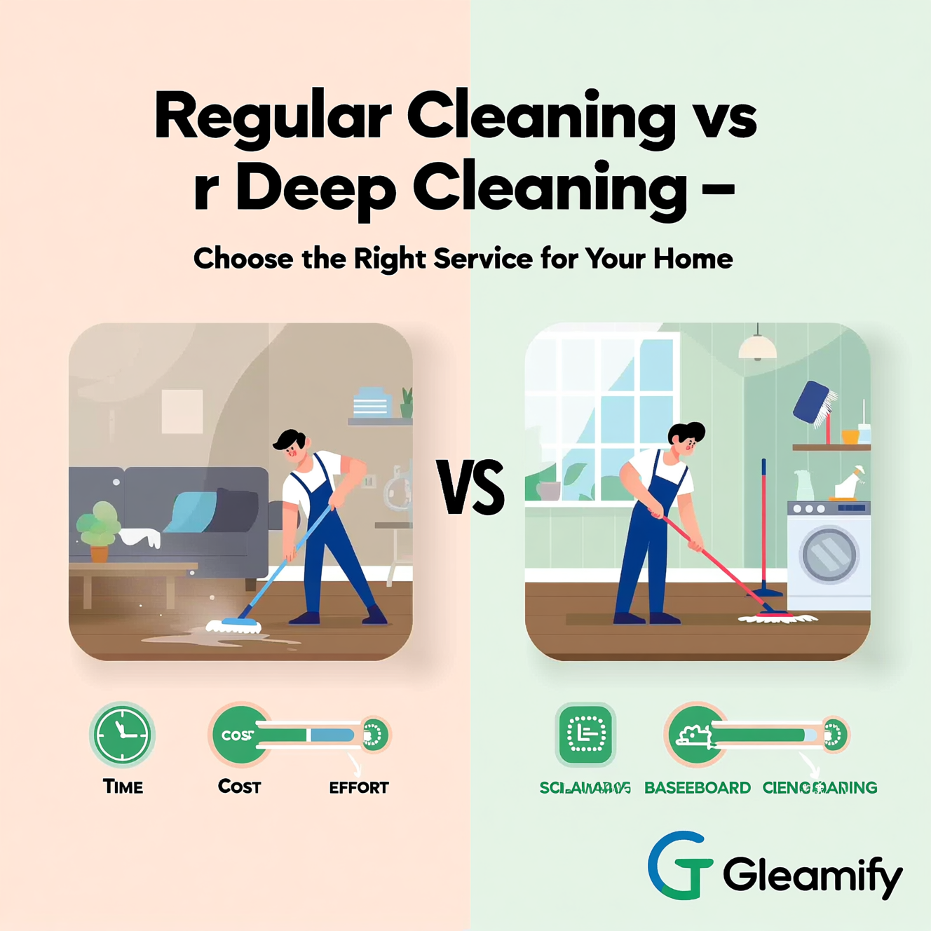 Can I get a regular cleaning instead of a deep cleaning?