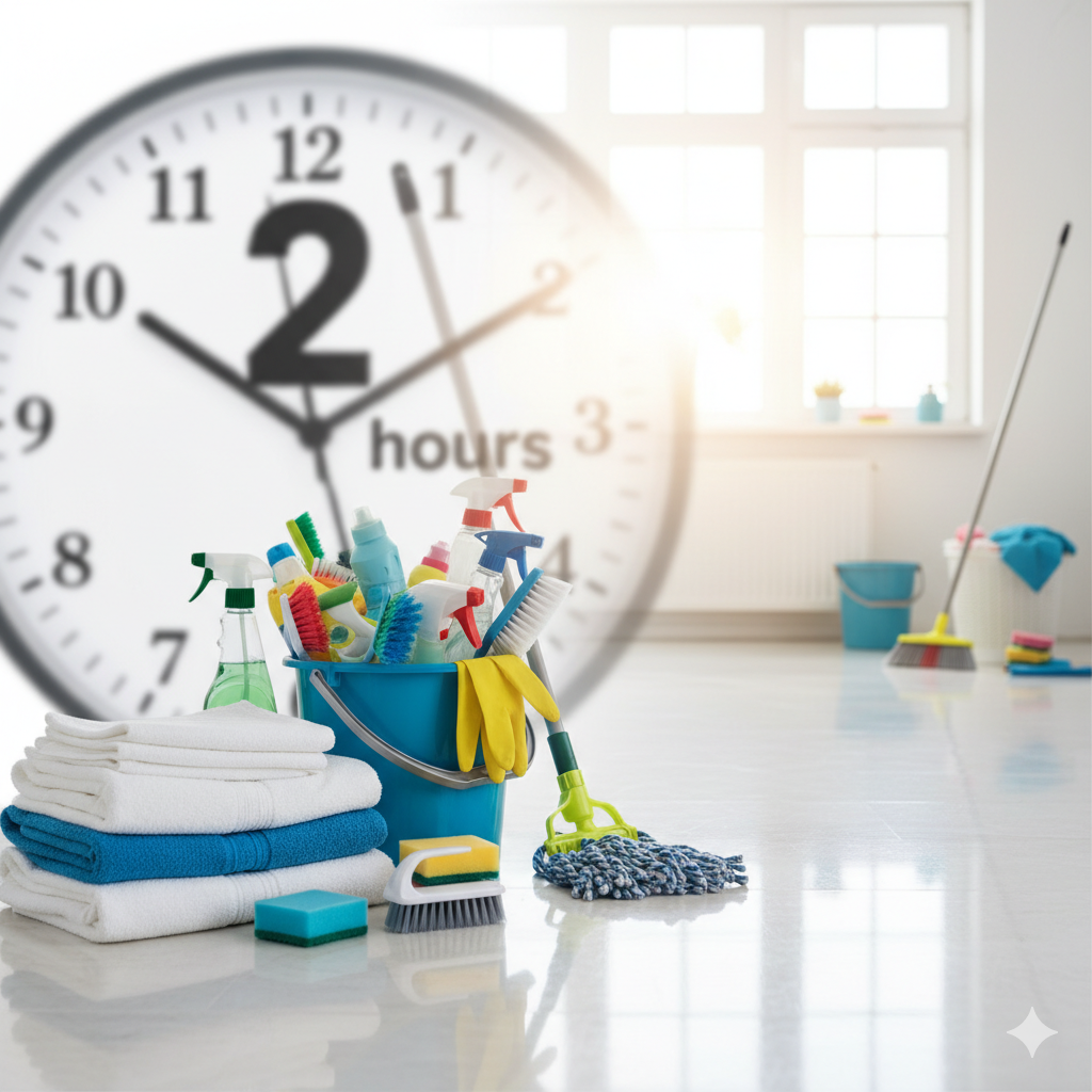 How Much Can A Cleaner Clean In 2 Hours?